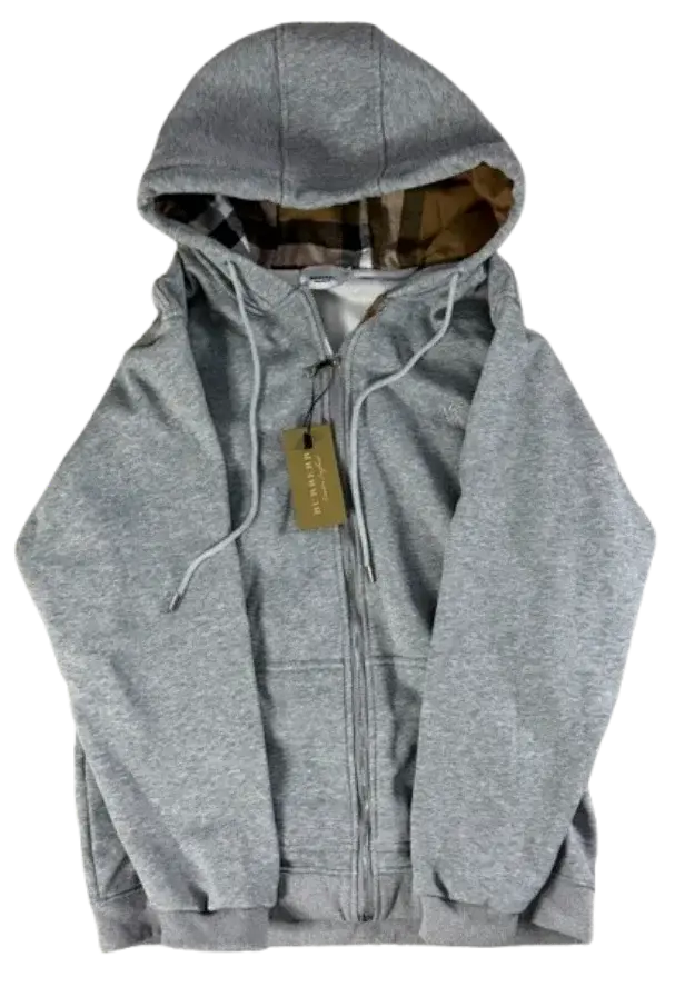 Burberry zip up hoodie — listing image