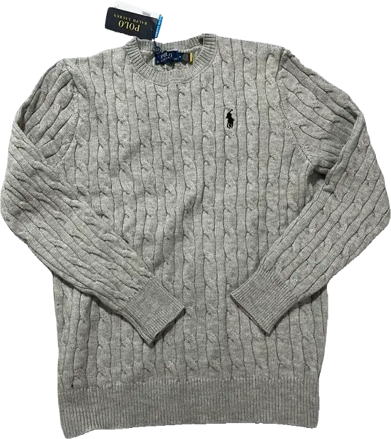 Ralph Lauren Grey Sweater — listing image