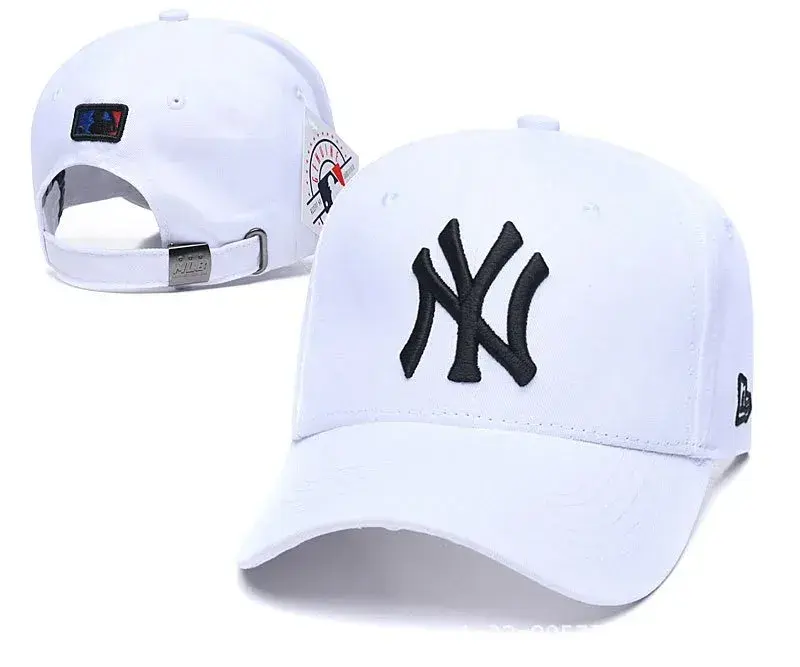 Mlb Hat - White NY Cap — listing image