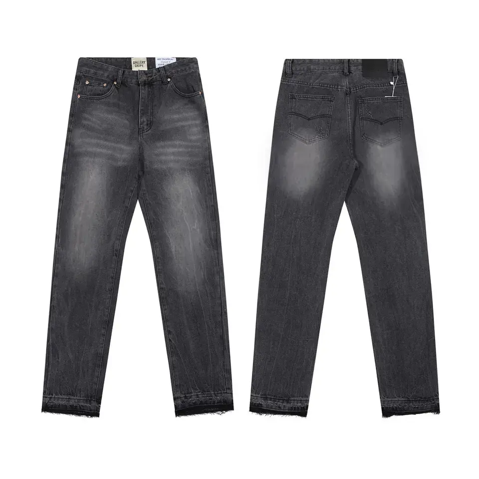 Gallery Dept Jeans - Charcoal Straight — listing image