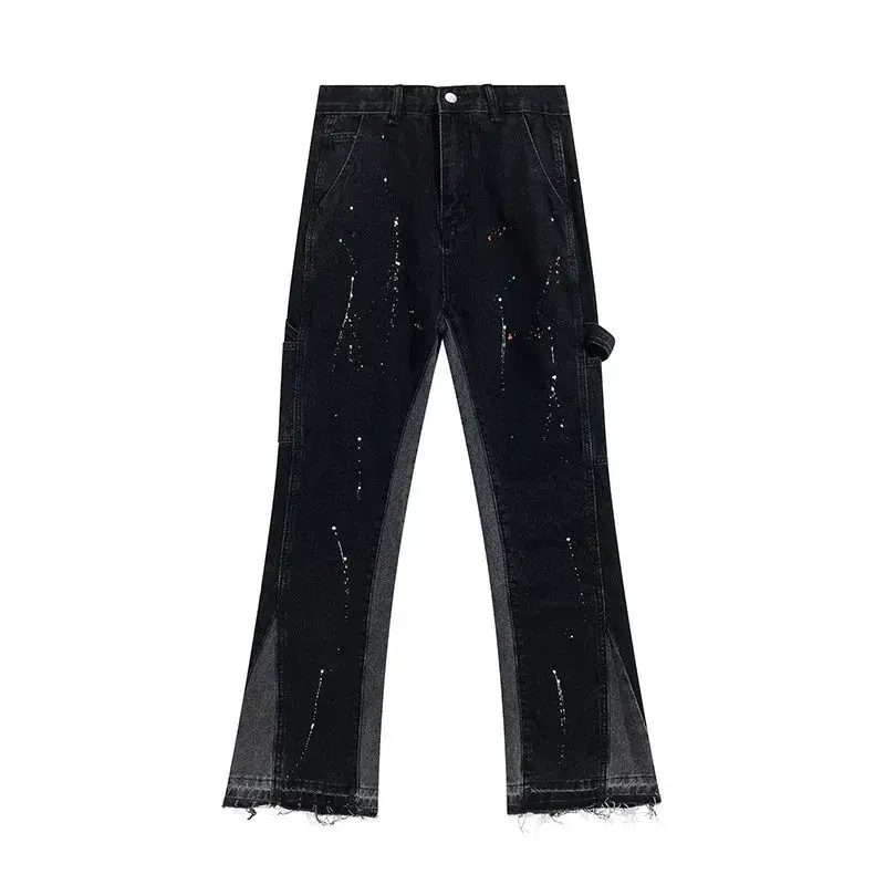 Gallery Dept Jeans - Black Paint Flare — listing image