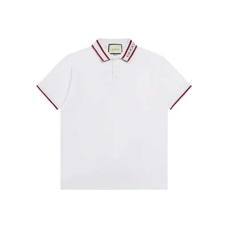 Gucci Polo - White Tipped Collar — listing image