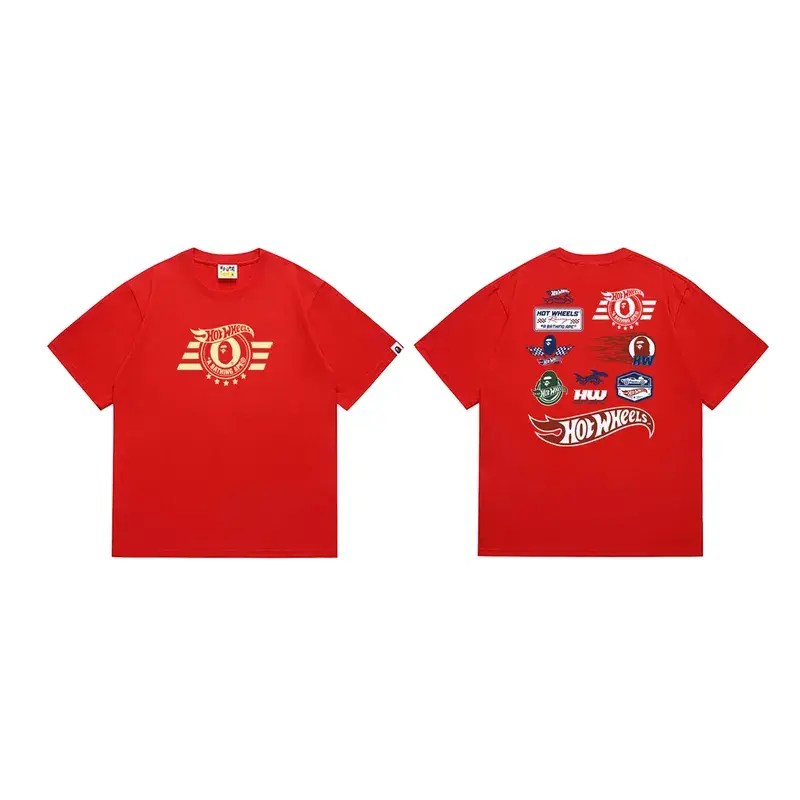 Bape Tee - Red Hot Wheels Collab — listing image
