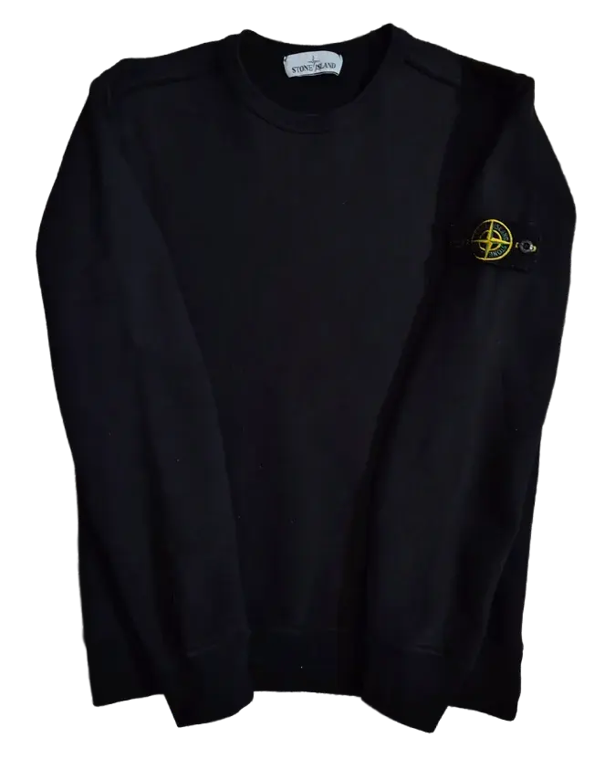 Stone Island black crewneck — listing image